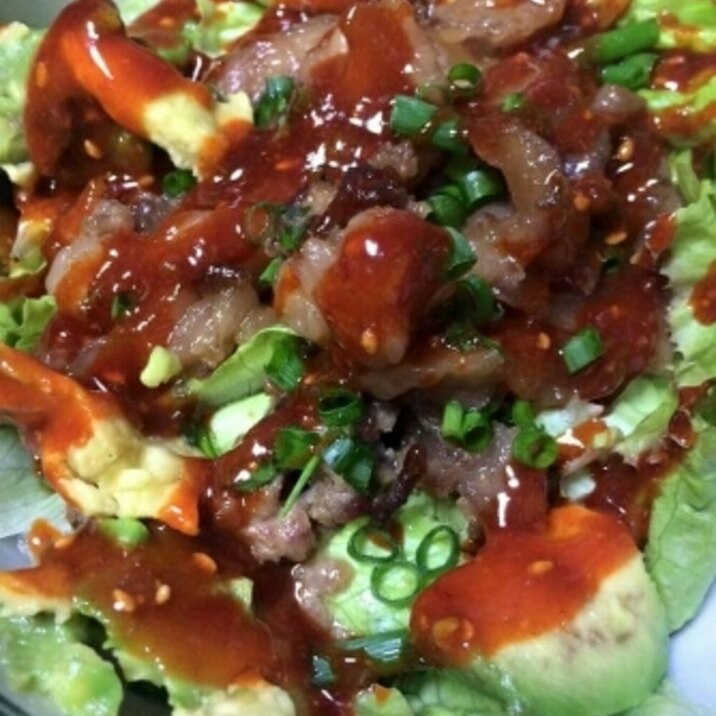 牛肉の韓国風サラダ